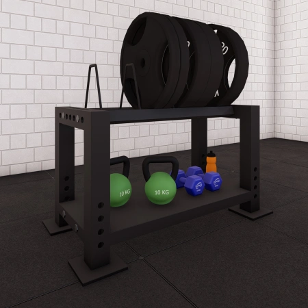 Bumper e Kettlebells Rack - Autoportante | Su Misura