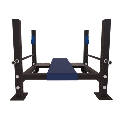 Banco Power Rack - Profesional | Hecho a medida - Vista frontal