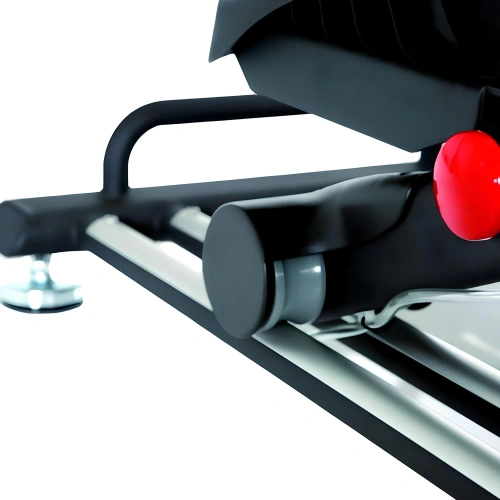 Red Magnetic Elliptical Trainer with Monitor - ET40 | Professional - View of the Metal Structure