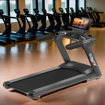 Tapis Roulant con Display - TR166A | Semiprofessionale - Visuale da Destra 2