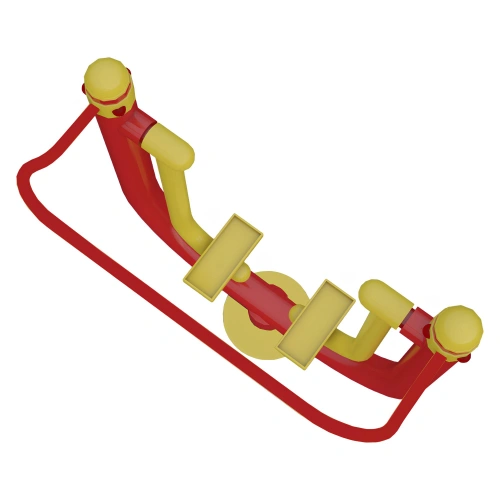 Air Walker Outdoor - Parc d’entraînement professionnel - Vue latérale