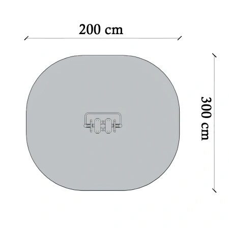 Air Walker Outdoor - Parc d’entraînement professionnel - Zone de sécurité