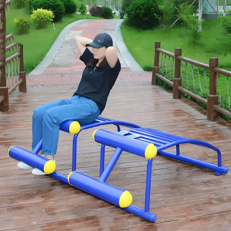 Abs Bench Outdoor Fitness - COA740 | Professional - Full View Use