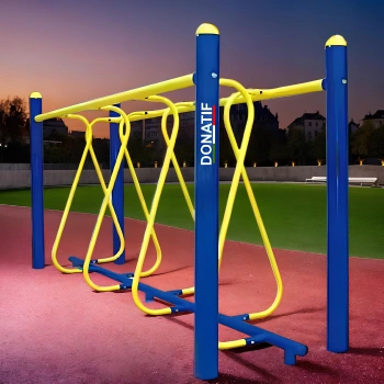 Outdoor Slalom Fitness Course - COA920 | Professional - Full view 2