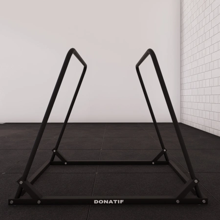 Barres parallèles asymétriques professionnelles | Sur mesure - Vue de face