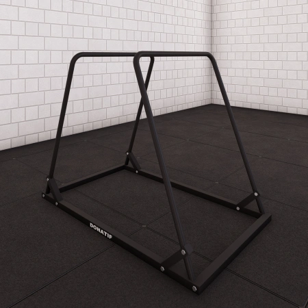 Barres parallèles asymétriques professionnelles | Sur mesure - Vue du logo