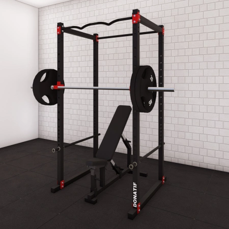 Barre de traction inclinée | Sur mesure - Vue de la structure