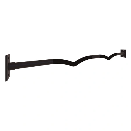 Barra de dominadas en ángulo | Hecho a medida - Vista frontal