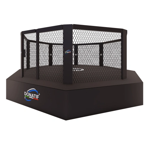 Gabbia MMA Ottagonale - 1 Porta | Rialzata 1 mt...