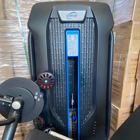 Extensiones de Pierna & Curl de Pierna - X6 | Feria de Bienestar de Rimini 2024 - Vista del paquete de pesas