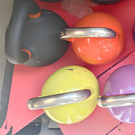 Kettlebells de competición olímpica - Kettlebells profesionales - Vista superior