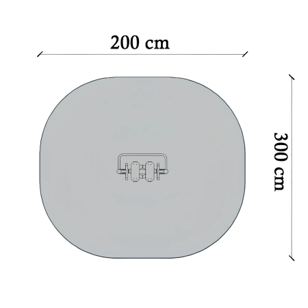 Air Walker für das Training im Freien - COA80 | Professional - Sicherheitsbereich