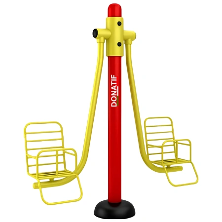 Balançoire de jardin pour enfants - COA590 | Professionnel - Vue de gauche