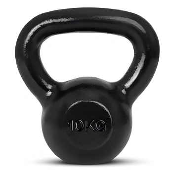 Professional Cast Iron Kettlebells | Last Pieces Left - Kettlebell 10 Kg Front View
