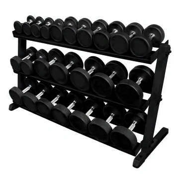 Kit Manubri Tondi Gommati da 10 a 50 Kg - Tot 1020 Kg - Visuale Completa