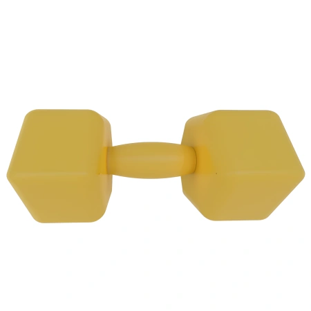Manubrio in Vinile da 7 Kg - Antiscivolo | Fitness - Visuale Completa