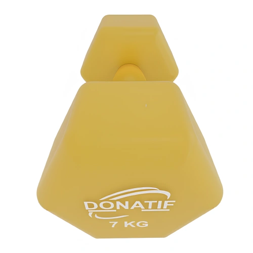 7 Kg Vinyl Handlebar - Non-slip | Fitness - Visual Logo