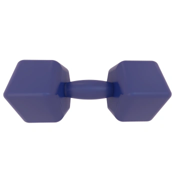 Guidon en vinyle 10 kg - Antidérapant | Fitness - Logo visuel 2