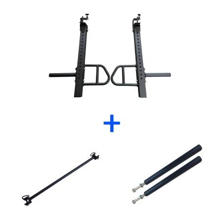 Bras de brouillage universels - Bras de levier | Fabrication sur mesure - Jammer et barre droite et 2 porte-disques amovibles