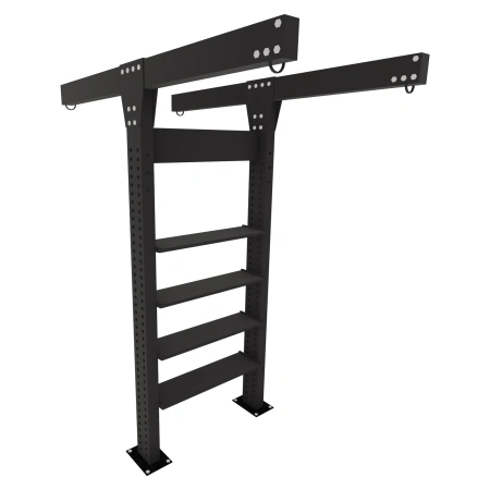 Struttura Multifunzione con Sacco Boxe - SC10 | Su Misura - Visuale sulla Sinistra