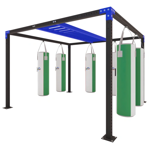 Structure with Ladder and Bags - SC120 | Professional - Full View