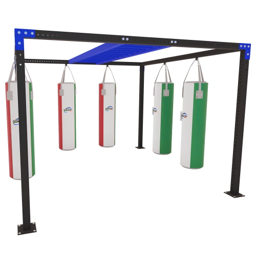 Structure with Ladder and Bags - SC120 | Professional - Side View