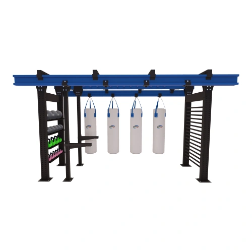 Rack multifunción con bolsas - SC150 | Completo - Estructura de vista frontal