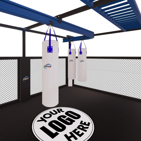 Jaula multifunción MMA - SC200 | Personalizable - Saco de boxeo Visual