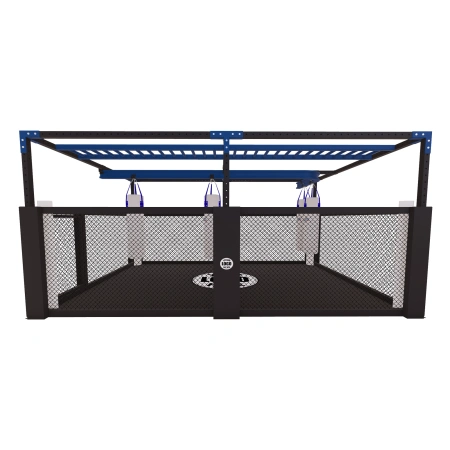 Cage MMA multifonction - SC200 | Personnalisable - Vue frontale à distance