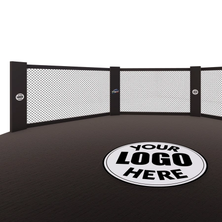 Tres paneles con pisos MMA - SC80 | Personalizado - Logotipo visual