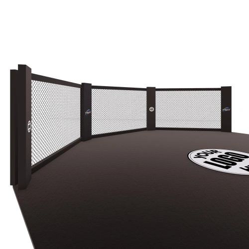 Tre Pannelli con Pavimentazione MMA - SC80 | Su Misura - Visuale Laterale