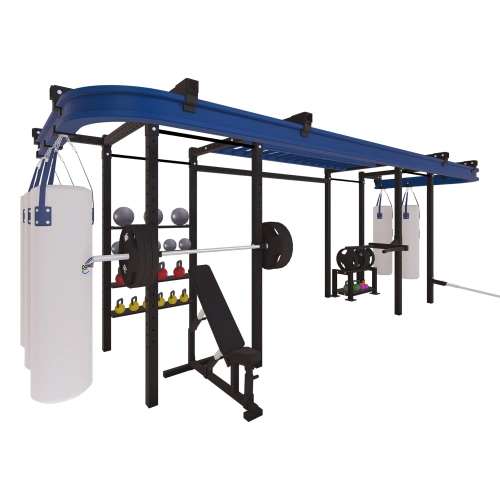 Multi Station Racks with Swivel Bags - SC140 - Side View