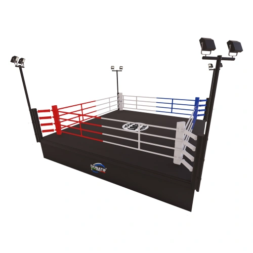 Outdoor Competition Ring with Headlights | Approved - Side View