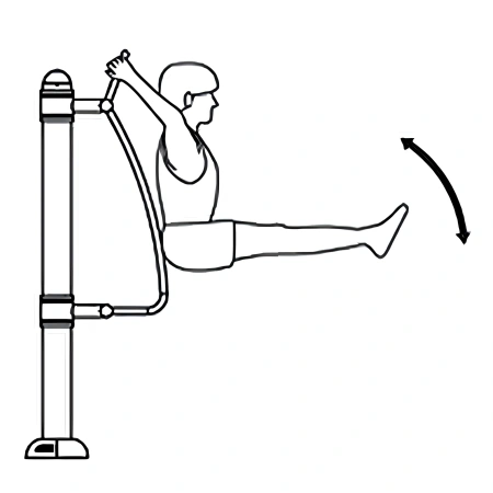 Rückenlehnen-Stretching-Gestell - COA230 | Professional - Verwendung