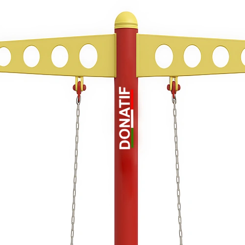 Doppel-Fitnessstation Swing - COA600 | Professionell - Visuelles Logo