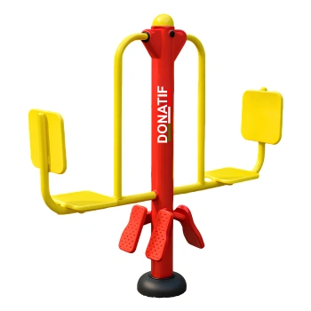 Leg Press Double Outdoor | Allenamento Professionale - Visuale Completa