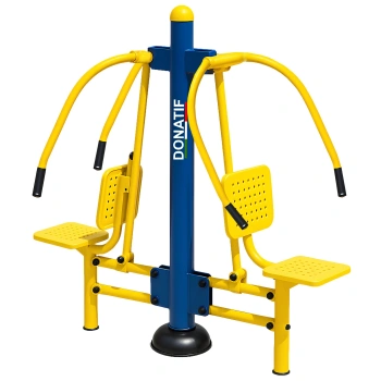 Double Outdoor Chest Press - COA900 | Professional - Full View