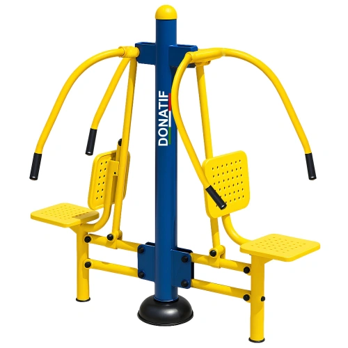 Double Outdoor Chest Press - COA900 | Professional - Full View