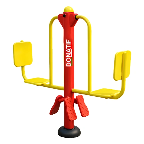 Beinpresse Double Outdoor | Berufsausbildung - Seitenansicht