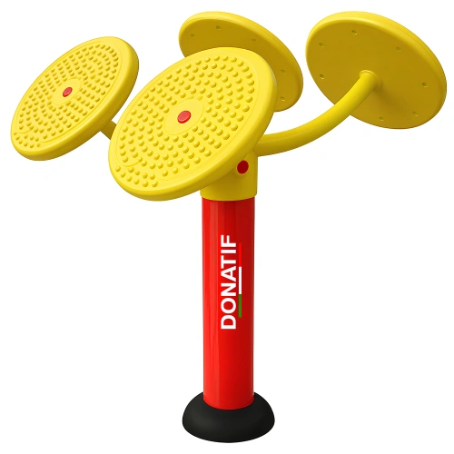 Rueda de brazo de fitness al aire libre - COA540 | Profesional - Vista completa