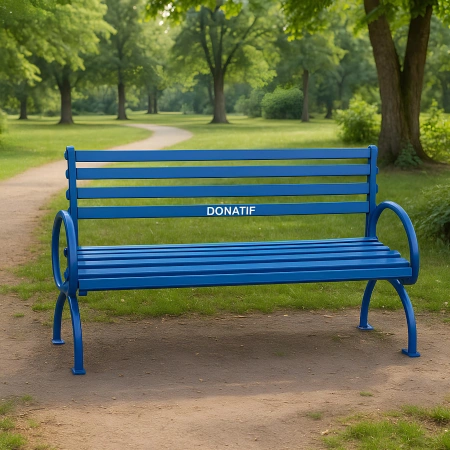 Banc d’extérieur - Entraînement en parc - COA390 - Vue dans le parc