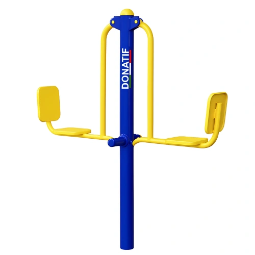 Outdoor Double Leg Press - COA220 | Professional - Full View