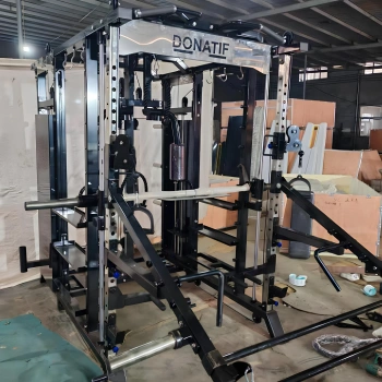 Complete Gym Rack - MR200 | Cables, Smith, Leg Press - Full View 2