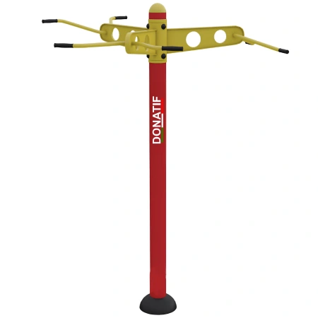 Macchina Fitness Outdoor per Trazioni del Corpo - COA340 - Visuale Completa