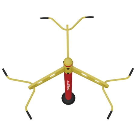 Machine de fitness en plein air pour les tractions corporelles - COA340 - Vue de dessus