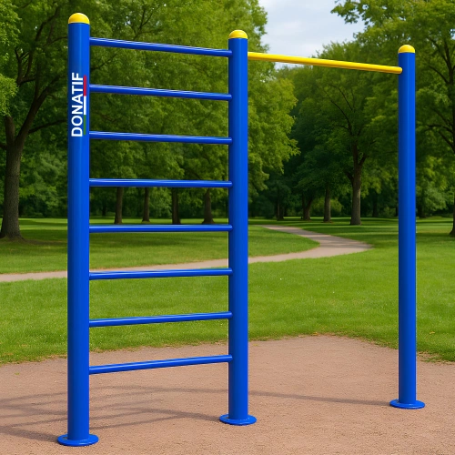 Outdoor Pull-Up Bar and Wall Bar - COA690 | Professional - Usage