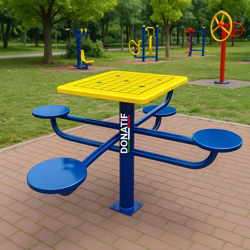 Mesa de fitness al aire libre - COA360 | Profesional - Vista completa al aire libre