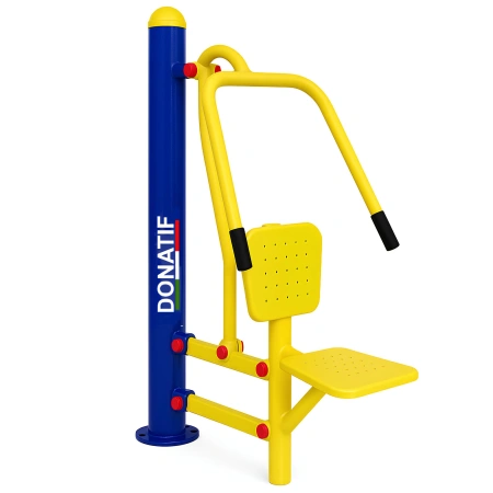 Press de pecho individual para exteriores - COA610 | Profesional - Vista frontal