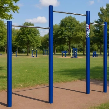 Barre per Trazioni Calisthenics - COA720 | Professionali - Visuale sulla Sinistra 2