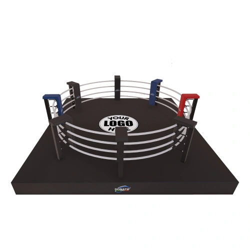 Squared Circle | Platform for Bareknuckle Boxing - View from the Front